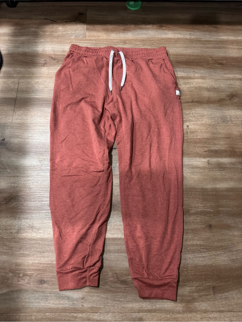 Vuori Performance Jogger Rust Jogger Pants with Drawstring